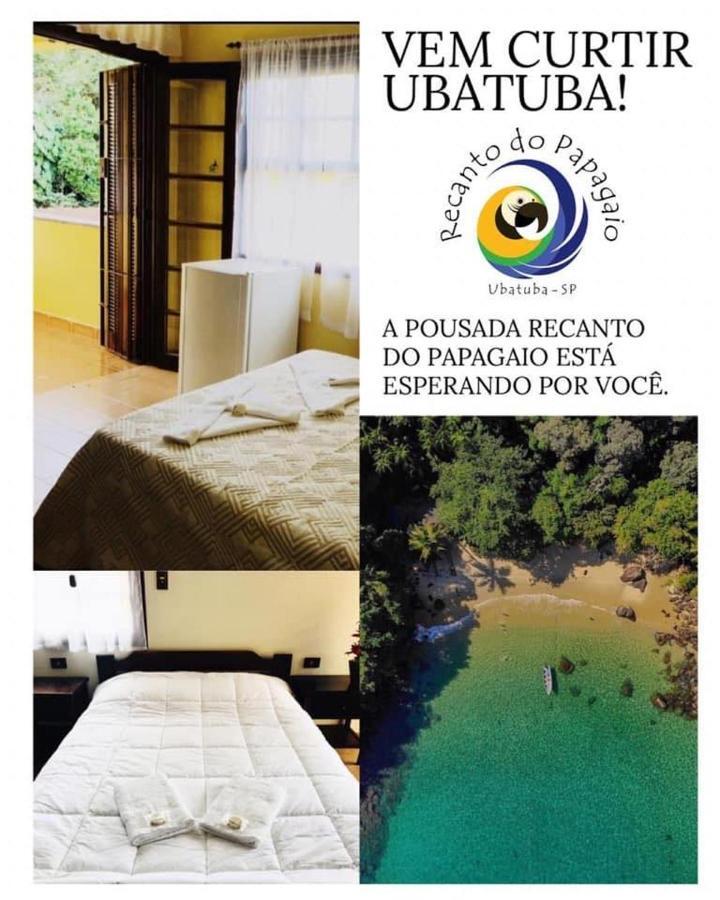 Pousada Recanto Do Papagaio Ubatuba Exterior foto